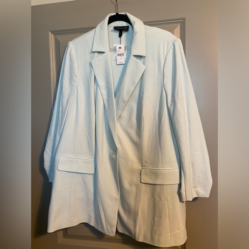 Pastel Soft Mint Green Pant Suit